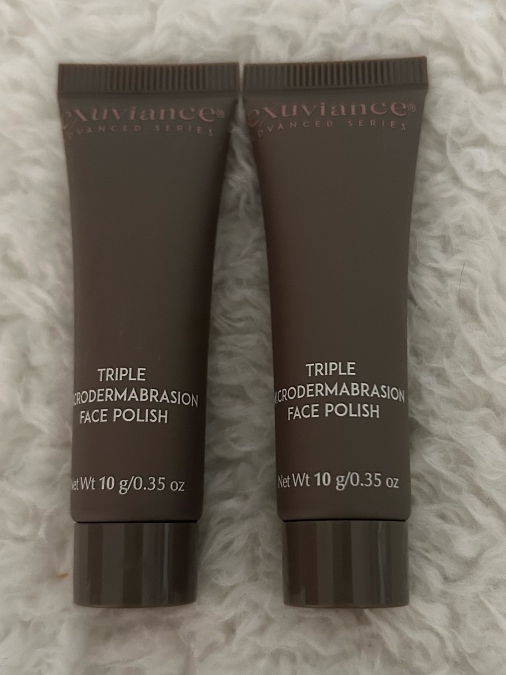 Exuviance Triple Microdermabrasion Face Polish 2 Pack NEW